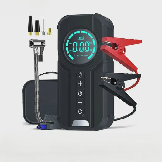 4 in 1 Car Jump Starter Air Compressor